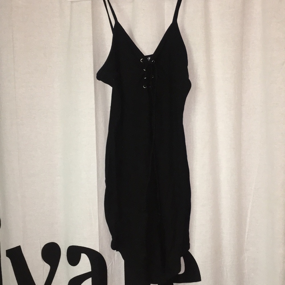 Ribbed tank bodycon dress